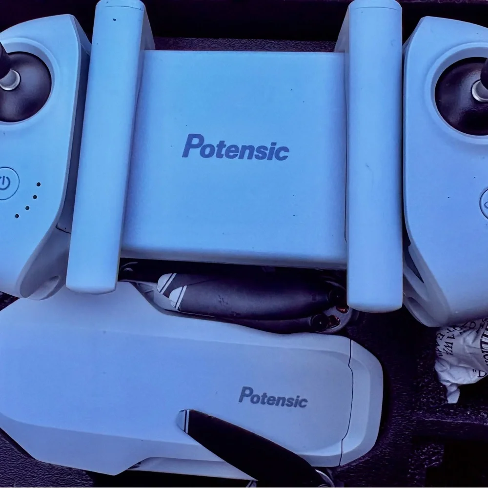 White VR Drone Controller